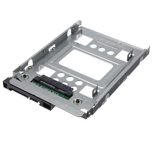 ELEGIANT 2.5″ SSD zu 3.5″ SATA Festplatten Einbau Rahmen HDD SSD Caddy Adapter Halterung - 2