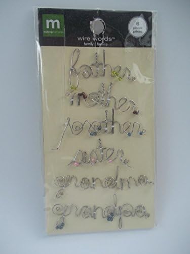 Making Memories Wire Words: Family by MAKING MEMORIES