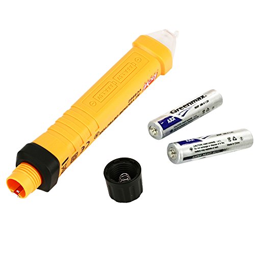 LAOYE Berührungsloser Spannungsprüfer Digital Spannungstester Durchgangsprüfer Stromprüfer Strom Detektor mit LED-Taschenlampe 12V-1000V - 4