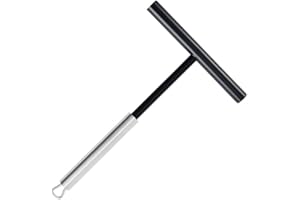 Votvlog Spatola Per Crêpes in Acciaio Inox, Forma di T Spalmatore per Crepe Crespelle, Distributore di Crepes per Pancake, Accessori Antiaderente per la Cucina di Casa Forniture per Panifici