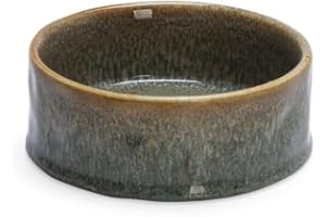 Designed by Lotte Napf Jace, Hundenapf, Keramik, Grün, 13,5 cm - 450 ml