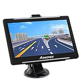 Screen Informativ: Die Fähigkeit, wichtige Haltestellen wie Gas, Essen und Raststätten zu zeigen, ohne riskieren zu müssen, von der Karte wegzugehen und eine Kurve zu verlieren, große Hilfe für die Reiseplanung