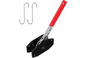 Rdrusean Brake Caliper Press Tool, Brake Caliper Tool Spreader, 4 in 1 Universal Disc Brake Caliper Compression Tool Ratchet Piston Spreader Automotive Tools for Car Brake Repair Installation (Red)