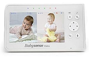 Babysense Unité Parentale à Écran Partagé Pour Moniteur Vidéo Bébé V43