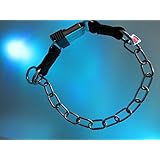 Kettenhalsband Mediumkette mit ClicLock und Zug Edelstahl 3 mm für Hunde bis 55 kg (46 cm)