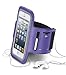 Produktbild Cellular Line ARMBANDV waschbares Neopren Sportarmband für Apple iPhone/iPod inkl. Schklüsselanhänger lila
