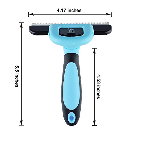 Pet-Deshedding-Tool-EveShine-3-in-1-Professional-Pet-Grooming-Brush-for-Small-Medium-Large-Dogs-Cats-Horses-Remove-Up-to-90-Shedding-Fur-within-Minutes-Three-Sizes-Tool