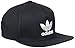 Produktbild adidas Erwachsene AC Trefoil Flat Kappe, Black, OSFM