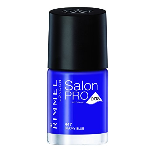 Rimmel Salon Pro nail polish Barmy Blue