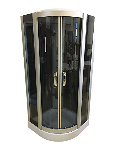 CABINE DE DOUCHE HYDROMASSANTE Model Virginia 100 x 100 cm SPA BAIN...