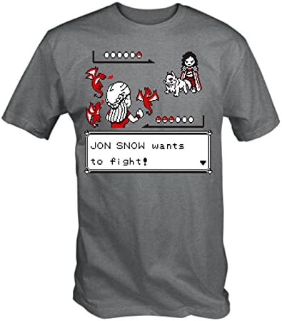 Game of Pokemons T Shirt ( Grey S - XXL )