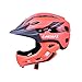 Produktbild Kinder Integralhelm Balance Rutsche Fahrradhelm Junge Mädchen Outdoor Sport Reiten Schutzhelm (Color : Red, Size : S)