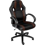 Der ergonomisch geformte Sitz sorgt mit der extra dicken Polsterung für weiches bequemes Sitzen // Sitzhöhe: 47-57 cm / Sitzfläche: ca. 48 x 50 cm / Rückenlehne: 50 x 66 cm / Armlehnenhöhe: 71-81 cm