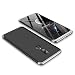 Produktbild Handyhülle für OnePlus 6 ,ERLI 3 in 1 Ultra Dünn 360°Full Body Schutz Schutzhülle ,Panzerglas Displayschutzfolie für OnePlus 6 , Anti-Kratzer Elegant Stoßfest Hart PC Skin Rückdeckel Glatte Rückseite Bumper tasche für OnePlus 6 (Schwarz + Silber)