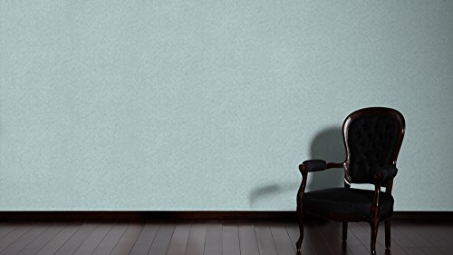 Livingwalls Tapete Titanium Uni-, Strukturtapete blau grün metallic 315427 - 2