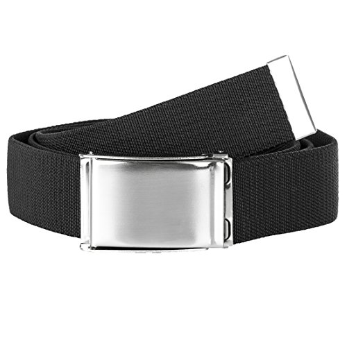 Lower East mit Metallschnalle Belt, Black, 125 cm Lower East mit Metallschnalle Belt, Black, 125 cm