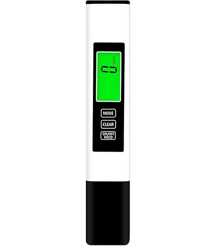 Tester Qualità Acqua Digitale - Misuratore H2 LCD Retroilluminato - Per Acquari E Piscine