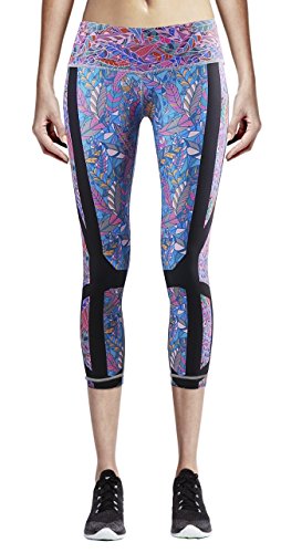 Zipravs Damen Women Yogahose Fitnesshose Capri Leggings Laufhosen XS/S/M/L/XL