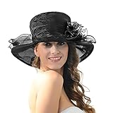 Einzigartiges Design und hochwertige Hüte. Ideal für Kirche, Kentucky Derby, Cocktail Party, Hochzeit, Teeparty, Spielraum, Einkaufen, formale Gelegenheit, im Freien usw.