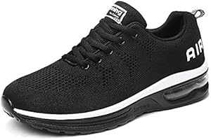 gojiang Zapatillas Hombres Mujeres Air Running Zapatos de Asfalto Deportivosde Running para Aire Libre y Calzado Deportivo Gimnasio Casual Cómodo Antideslizante Atlético Tenis 34-46 EU