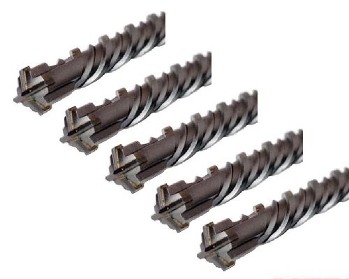 WERKON 5 x SDS Plus Betonbohrer 8 x 210 mm Hammerbohrer Steinbohrer Beton Bohrer