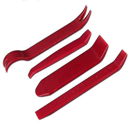 DIY Crafts 4, Auto Door Clip Trim Crafts Kit Install and Remove Fasteners, Trims, Moldings Panels Auto Upholstery Panel Dash Board Repair Remover, Pack of Choice Pcs, Tools (Multicol (4)