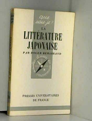 Télécharger La litterature japonaise Gratuit
