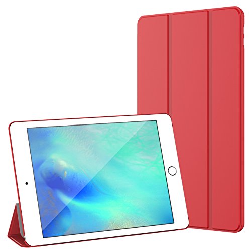iPad Pro 9.7 Hülle, JETech iPad Pro 9.7 Slim-Fit Smart Case Hülle Schutzhülle Tasche mit Leichte Ständer und Auto Schlaf / Wach Funktion für Apple iPad Pro 9.7 (Rot) - 4
