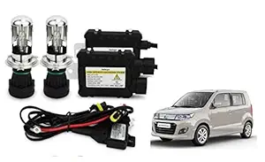 RS Enterprises Cars Maruti Suzuki WagonR Stingray H4 - HID Conversion Light Kit ( 2 HID Light , 2 Blaster , Wiring ) Vehicle HID Kit for Car Headlight