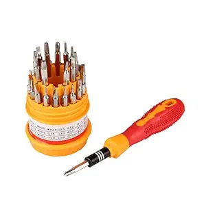 JAY ANTIQUES Magnetic Screwdriver 31 in 1 Repairing Tool Set Kit Replaceable Straight Screw-Driver Multitool Hand Tool