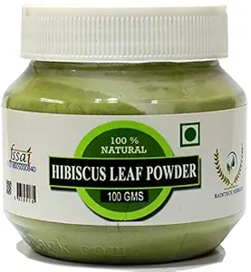 RAINTECH HERBALS Herbals Organic Hibiscus Leaf Powder For Face Pack & Hair Care - 100gm