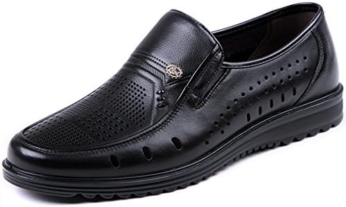 CIAC XFDK Summer shoes hollow/Casual men hole shoes/Middle-aged sandals-A Foot length=26.8CM(10.6Inch)