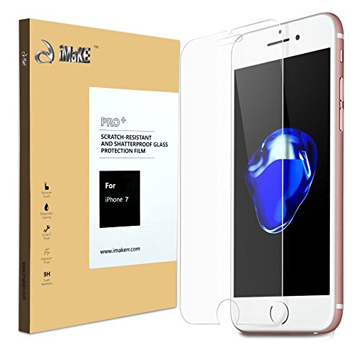 iPhone 7 Plus Panzerglas Schutzfolie 2 Stück, aiMaKE Ultra-klar Panzerglas Schutzfolie für iPhone 7 Plus 5.5 Zoll| 3D Touch | Ultra-dünn Folie (nur 0,25mm) | Anti-Kratz | Blasenfrei - 6