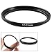 Produktbild Water & Wood Digital Camera Lens Step Up Filter 52mm-55mm Black Metal Ring Adapter