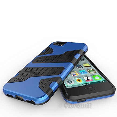 Cocomii Deadpool Armor iPhone SE 5S 5 Funda NUEVO  Robusto  Superior T  ctico Sujeci  n Corte Entallado Antichoque R  gido Caja  Militar Defensor  Cuerpo Completo Doble Capa S  lido Case Carcasa   NEW  Heavy Duty  Premium Tactical Grip Slim Fit Shockproof Hard Bumper Shell  Military Defender  Full Body Dual Layer Rugged Cover for Apple iPhone SE 5S 5  D Red 