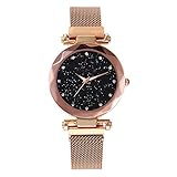 Mode Kunstleder Herren Blue Ray Glas Quartz Analog Uhren Braun