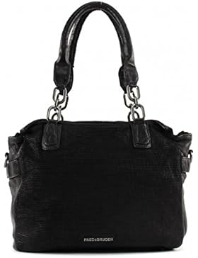 FREDsBRUDER Melia Schultertasche Leder 32 cm