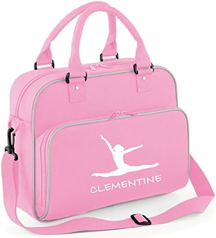 iLeisure Girls Personalised Kids Air Jump- Dance Ballet Bag Sports Kit Bag(Pink)