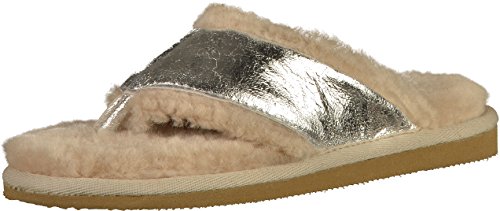 Preisvergleich Produktbild Shepherd Anki 1577 Damen Hausschuhe Silber, EU 37