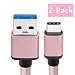Produktbild Samsung Galaxy S9 USB C Kabel, CeeOne Super Speed USB Typ C 3.1 Ladekabel / Datenkabel für Samsung Galaxy S9 / Note 8 / S8 / S8 Plus / A5 2017 / A3 2017, Google Pixel / Pixel 2, Nexus 6P / 5X, Huawei P10 / Mate 10 / Honor 9, HTC 10 / U11, OnePlus 3 / 5 / 5T und weitere (3.3ft / 1m, Rosa)