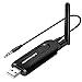 Produktbild ELEGIANT Bluetooth Transmitter, Wireless Audio Sender Bluetooth 5.0 Adapter, Low Latency, CVC 6.0 Noise Cancelling, Plug&Play, Externer Antenne für TV PC Notebook Bluetooth Kopfhörer Lautsprecher