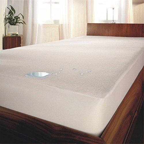 Molton Inkontinenzauflage Matratzenschutz Wasserdicht Nässeschutz Auflage, Größe:90 x 200 cm
