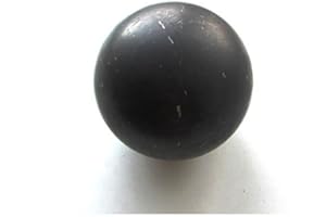 N&D Store Unpolished Shungite sphere 50 mm Healing Crystal Ball for meditation and massage