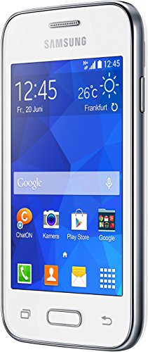 Samsung Galaxy YOUNG 2 Smartphone (8,89 cm (3,5 Zoll) Touchscreen, 3,2 Megapixel-Kamera, 1-GHz-Single-Core-Prozessor, Android 4.4) weiÃŸ