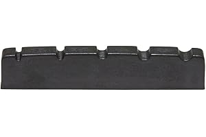 GRAPH TECH GUITAR LABS Graph Tech Tusq XL PT-1400-00 - Capotasto scanalato per basso a 5 corde, colore nero