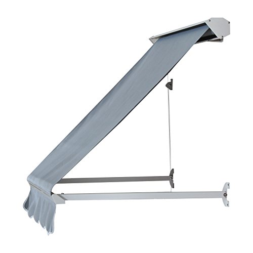 Outsunny Markise, grau, 122 x 70 x 23 cm, 840-153GY - 5
