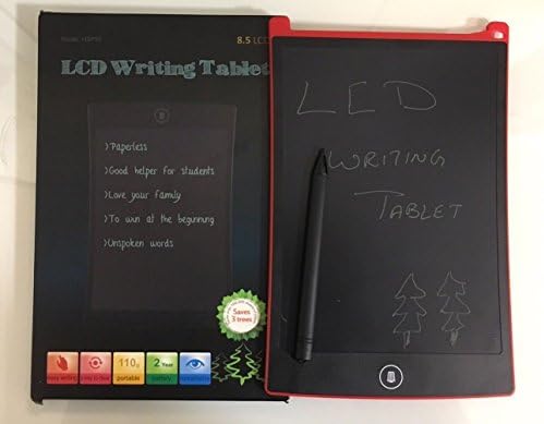 Deal box 8.5" inch LCD e-Writer Tablet Writing Drawing Memo Message Black Boogie Board
