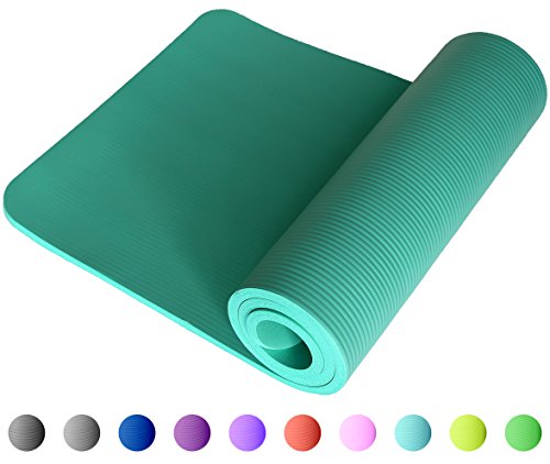 ReFit Fitnessmatte in 7 Farben | 1.5 cm |rutschfest | gelenkschonend | EXTRA dick und weich | Maße 183 cm x 63 cm x 1.5 cm | mit praktischem Trageband