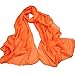 Women's Long Soft Summer Scarves Ladies Beach Scarf Scarfs (Orange)