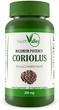 Coriolus PSK/PSP Beta Glucans 1,3 1,4 1,6 (60vCap)